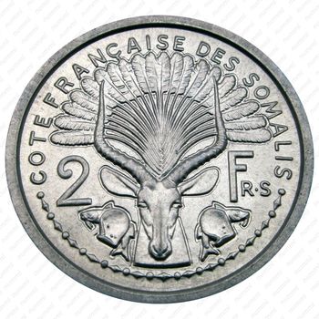 2 франка 1959 [Джибути] - Реверс