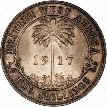 2 шиллинга 1917 [Британская Западная Африка] - Реверс