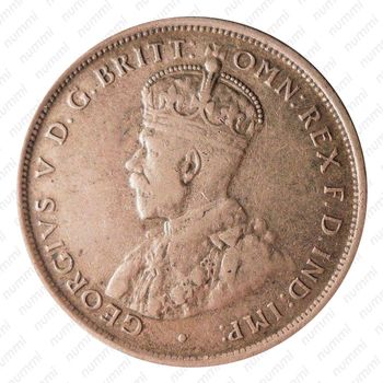 2 шиллинга 1919, без обозначения монетного двора [Британская Западная Африка] - Аверс