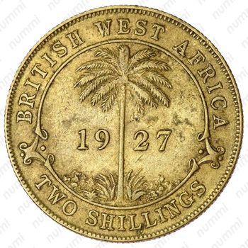 2 шиллинга 1927 [Британская Западная Африка] - Реверс