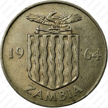 2 шиллинга 1964 [Замбия] - Аверс