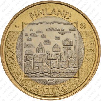 5 евро 2017, Кекконен [Финляндия] - Аверс