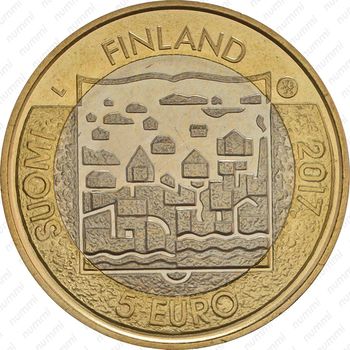 5 евро 2017, Паасикиви [Финляндия] - Реверс
