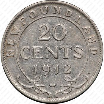 20 центов 1912 [Канада] - Реверс