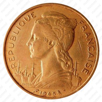 20 франков 1965 [Джибути] - Аверс