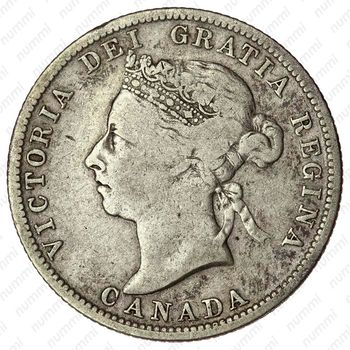 5 центов 1901 [Канада] - Аверс