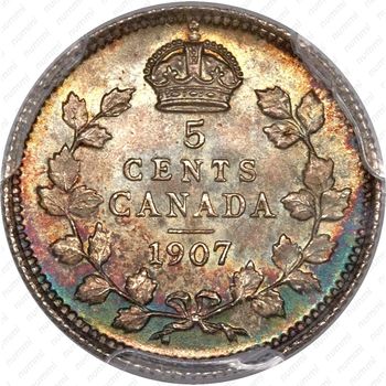 5 центов 1907 [Канада] - Реверс