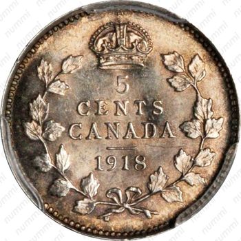 5 центов 1918 [Канада] - Реверс