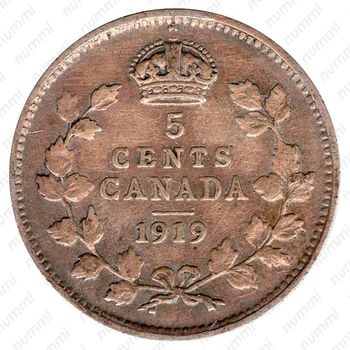5 центов 1919 [Канада] - Реверс