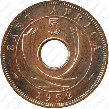 5 центов 1952 [Восточная Африка] - Реверс