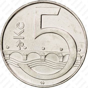 5 крон 2010 [Чехия] - Реверс