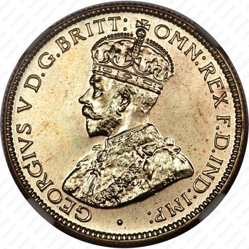 6 пенсов 1936, KN, знак монетного двора: "KN" - Кингз Нортон Металл, Бирмингем [Британская Западная Африка] - Аверс