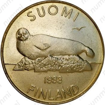 5 марок 1993, M
