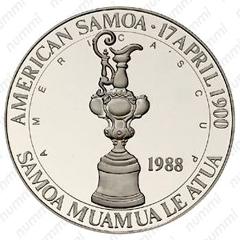 25 долларов 1988, регата "Кубок Америки" [Австралия] Proof - Аверс