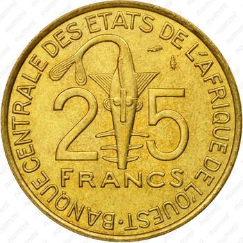 25 франков 1979 [Западная Африка (BCEAO)] - Реверс