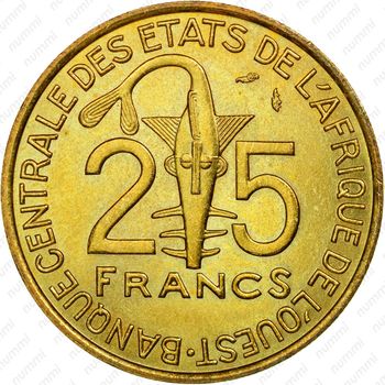 25 франков 1981 [Западная Африка (BCEAO)] - Реверс