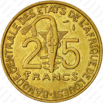 25 франков 1982 [Западная Африка (BCEAO)] - Реверс