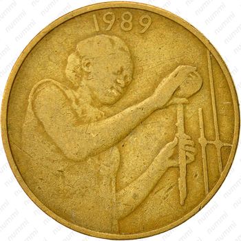 25 франков 1989 [Западная Африка (BCEAO)] - Аверс