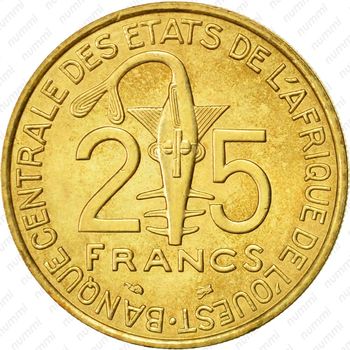 25 франков 1997 [Западная Африка (BCEAO)] - Реверс