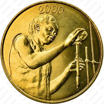 25 франков 2000 [Западная Африка (BCEAO)] - Аверс