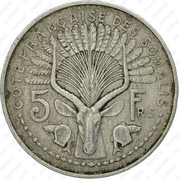5 франков 1948 [Джибути] - Реверс