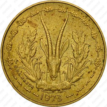 5 франков 1973 [Западная Африка (BCEAO)] - Аверс
