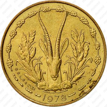 5 франков 1978 [Западная Африка (BCEAO)] - Аверс
