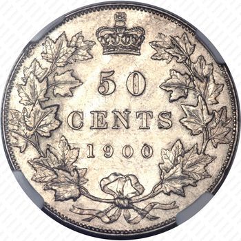 50 центов 1900 [Канада] - Реверс