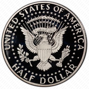 50 центов 2018, S, Kennedy Half Dollar (Кеннеди) [США] Proof - Реверс
