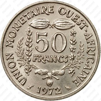 50 франков 1972 [Западная Африка (BCEAO)] - Реверс