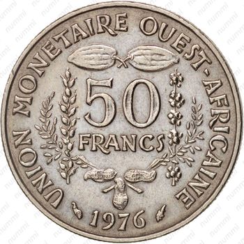50 франков 1976 [Западная Африка (BCEAO)] - Реверс