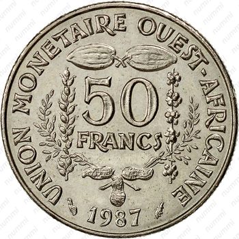 50 франков 1987 [Западная Африка (BCEAO)] - Реверс