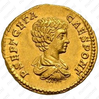 ауреус (aureus) 198-201 Римская империя - Реверс