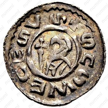 денарий 1055, Спытигнев II [Чехия] - Реверс