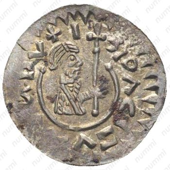 денарий 1092, Бржетислав II Младший [Чехия] - Реверс