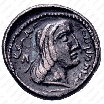 драхма (drachm) 15-14 до н. э. Набатея - Реверс