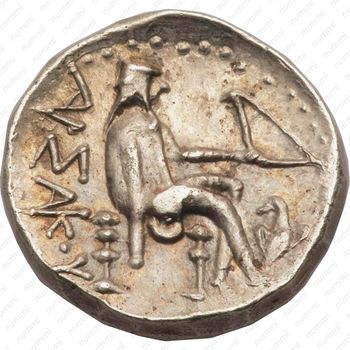 драхма (drachm) 211-191 до н. э. Парфянское царство - Реверс