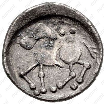 тетрадрахма (tetradrachma) 200-100 до н. э. Кельты на Дунае - Реверс