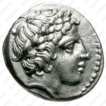тетробол (tetrobol) 383-382 до н. э. Македония - Аверс