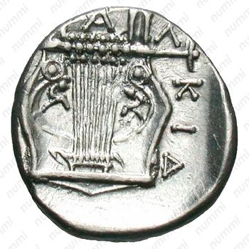 тетробол (tetrobol) 383-382 до н. э. Македония - Реверс