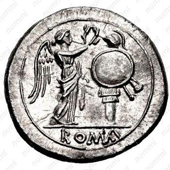 викториат (victoriatus) 211-208 до н. э. Римская республика - Реверс
