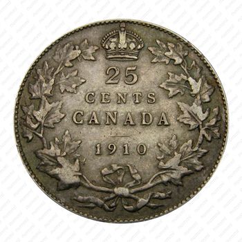 25 центов 1910 [Канада] - Реверс