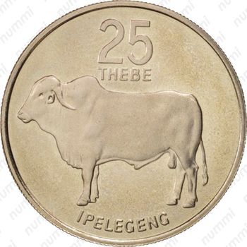 25 тхебе 1981 [Ботсвана] - Реверс