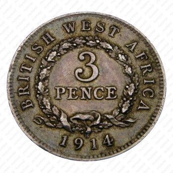 3 пенса 1914 [Британская Западная Африка] - Реверс