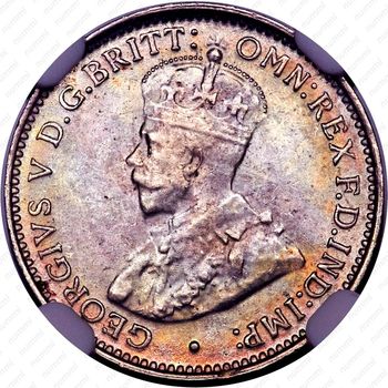 3 пенса 1920, серебро [Британская Западная Африка] - Аверс