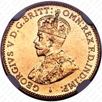 3 пенса 1936, H, знак монетного двора: "H" - Хитон, Бирмингем [Британская Западная Африка] - Аверс