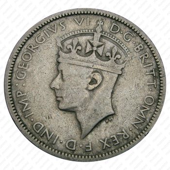 3 пенса 1938, KN, знак монетного двора: "KN" - Кингз Нортон Металл, Бирмингем [Британская Западная Африка] - Аверс