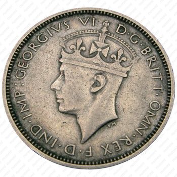 3 пенса 1940, H, знак монетного двора: "H" - Хитон, Бирмингем [Британская Западная Африка] - Аверс