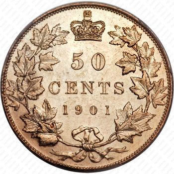 50 центов 1901 [Канада] - Реверс