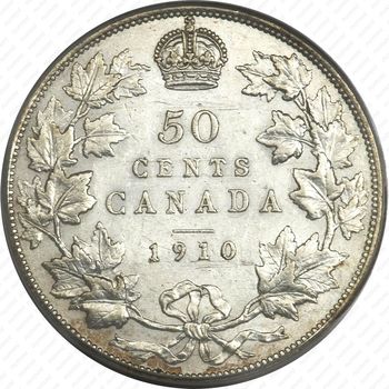 50 центов 1910 [Канада] - Реверс